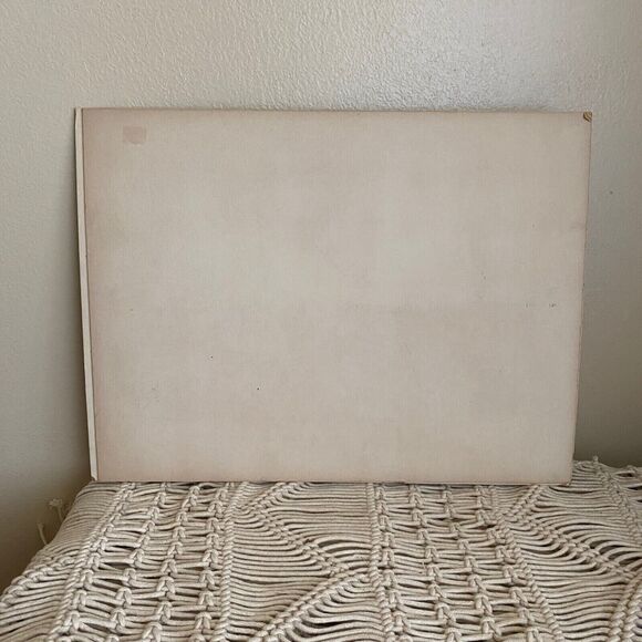 VTG Green Matted CURRIER & IVES Print Calendar Topper Mill River Scenery 1958 - Picture 7 of 7